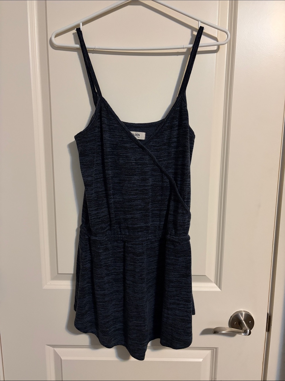 TNA Navy Blue Spaghetti Strap Romper